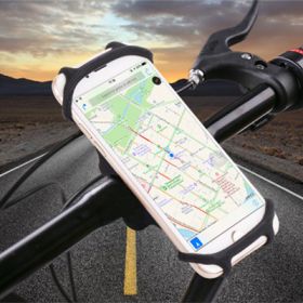 Silicone Shockproof Bicycle Navigation Clip Phone Fixing Bracket