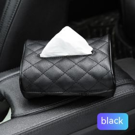 Car Supplies Seat Tissue Box Sun Visor Tissue Bag Armrest Tissue Dispenser Rear