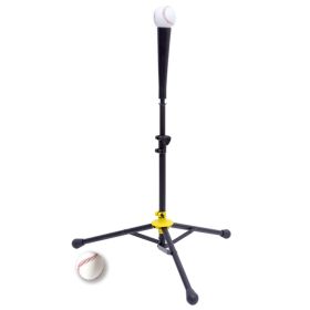 Baseball Trainer Portable Softball Practice Tripod T Stand Portable Holder Clubs