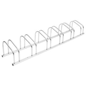 Bike Rack for 6 Bikes Galvanized Steel