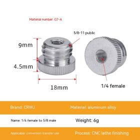 Laser Level Tripod Screw Adapter Camera Screw